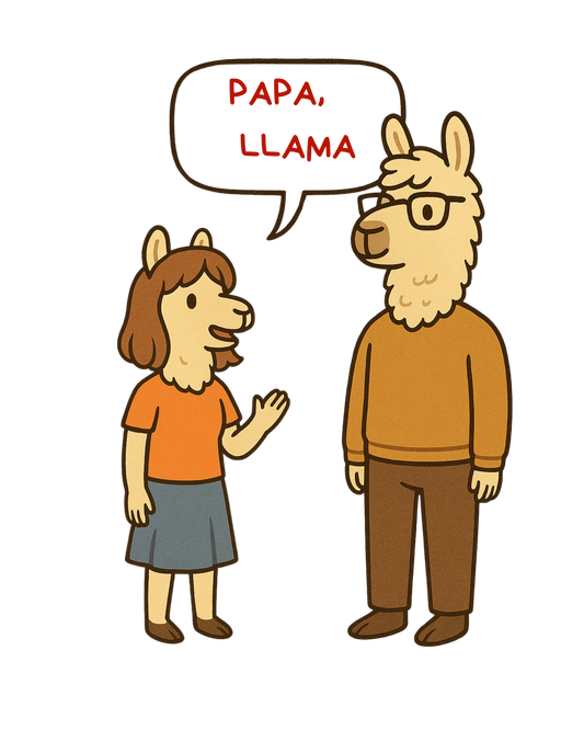 Papa llama