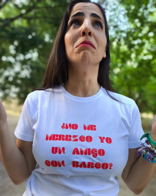 Amigo con barco