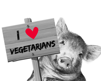 I love vegetarians