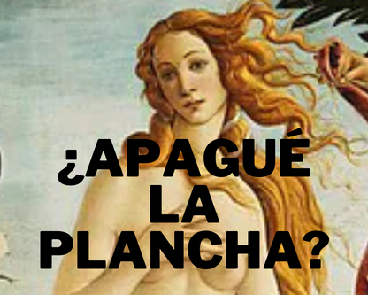 Apagué la plancha
